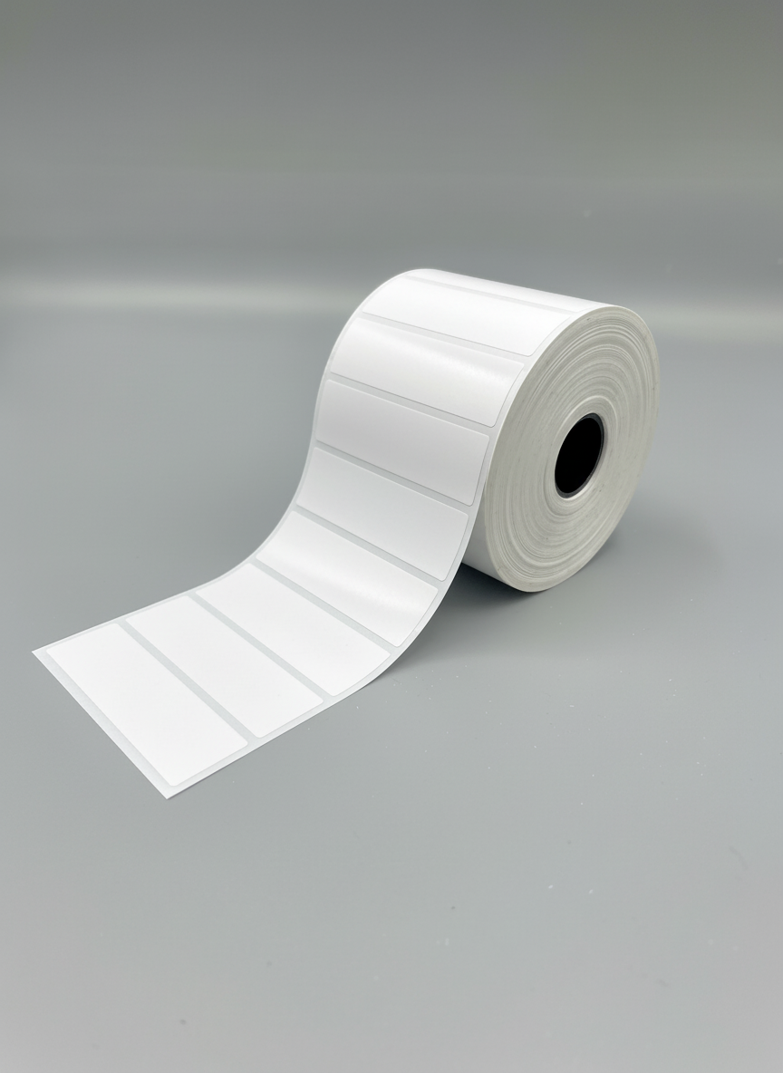 Hobart 70mm linerless labels